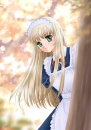  Blonde anime girl