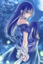 Blue anime girl