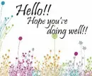 Hello comment