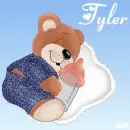 Teddy Bear with the name Tyler