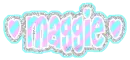 maggie pink and blue