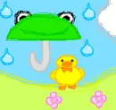 Cute ducky scene
