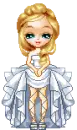 white dress