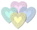 Lace Hearts