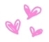pink hearts