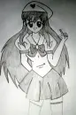 anime girl - drawing