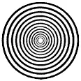 Black and white swirl