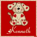 Puppy with the name Kenneth