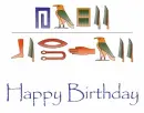 happy birthday...egyptian style