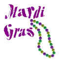 Mardi Gras Flag