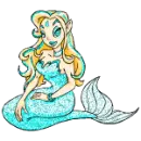 A mermaid