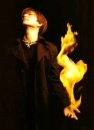 Gackt Using His Fire Gift.