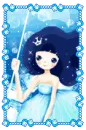girl in blue