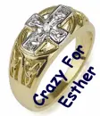 claddagh ring mens