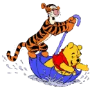 Pooh and tigger slash