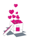 Box of hearts