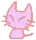 lil' pink cat!