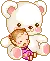 bear and baby