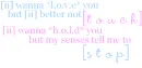 I wanna...
