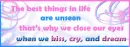Kiss cry and dream