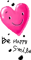 BE HAPPY SMILE