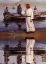 Jesus at the sea