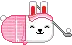 bunny golfing