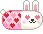 bunny in love
