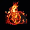 Pentagram On Fire