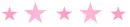  Pink stars