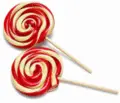Rainbow lollipop