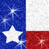 Glitter Flag