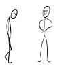 stickman kicks other stickman