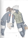 Iruka and Kakashi