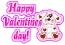 happy valentines day with dog