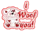 i woof you