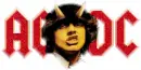 AC/DC logo red/white