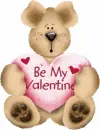 Valentines bear