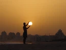 Man With Sun