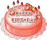cute birthday cake