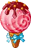 cute strawberry ice cream