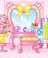 pink bedroom