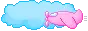 pink plane mini banner