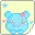 cute blue animal