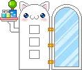 white cat