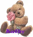 Teddy bear with Kathy