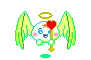 angel with heart wand
