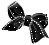 black bow