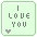 i love you x