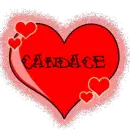 Candace in a heart